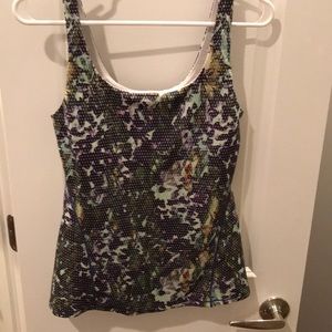 Lululemon camo floral tank